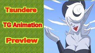 Tsundere TG Animation Preview By Tg Tf SapphireFoxx [upl. by Ardath512]