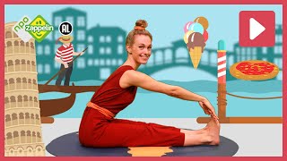 YOGA VOOR KINDEREN  Yoga mee met Roos  NPO Zappelin [upl. by Ahsie]