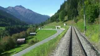 Glacier Express Part 1 A breathtaking journey through magnificent Swiss scenery [upl. by Magdau]