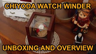 Chiyoda Single Watch Winder  Unboxing and Overview [upl. by Virge539]