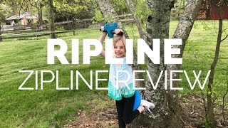 Ripline Zipline Review Setup amp Demonstration [upl. by Ahsaf]