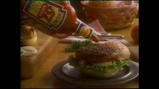 Heinz 57 Sauce  Television Commercial  1989 [upl. by Arivle]