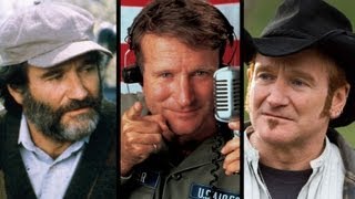 Top 10 Robin Williams Performances [upl. by Ahilam621]