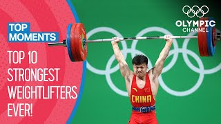 Pound for Pound  Strongest Weightlifters in Olympic history  Top Moments [upl. by Delos]