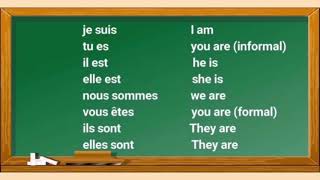 Les Verbes  Être et Avoir  Conjugation Present  Beginners  French Verbs  Class 6 [upl. by Gregorius259]