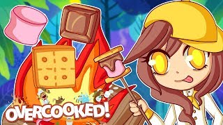 Our Epic CAMPFIRE COOK OFF in Overcooked 2 [upl. by Yema344]