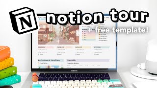 how i organize my entire life with Notion ⭐ [upl. by Eniluqcaj]