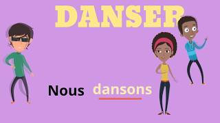 French ER Verbs in Present Tense  French Verb Videos [upl. by Kamilah]