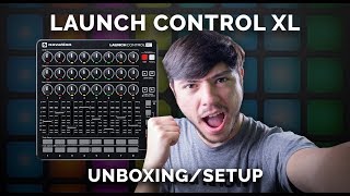 Novation Launch Control XL Review Unboxing amp Initial Setup [upl. by Aeslehs]