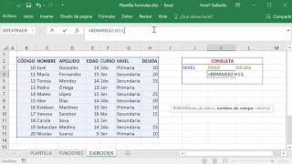 Función BDMAX en Excel [upl. by Aeriela]