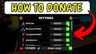 HOW TO DONATE IN CAR DEALERSHIP TYCOON [upl. by Nonnag688]