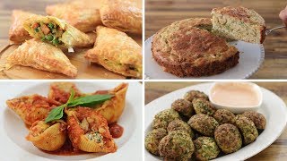 4 Easy Vegetarian Recipes [upl. by Wiburg518]