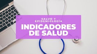 Indicadores de salud [upl. by Mikiso]