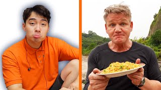 Uncle Roger Review GORDON RAMSAY Fried Rice [upl. by Hpesoj510]