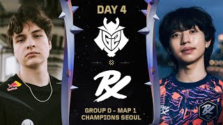 PRX vs G2  VALORANT Champions Seoul  Groups  Map 1 [upl. by Yelrebma]