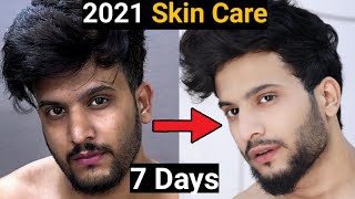 SKIN CARE FOR BOYS IN Hindi2021Get Glowing Skin Naturally At HomeKOREAN SKIN CARE [upl. by Azeel]