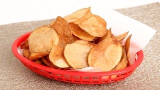 Homemade Potato Chips Recipe  Laura Vitale  Laura in the Kitchen Episode 901 [upl. by Nerval]