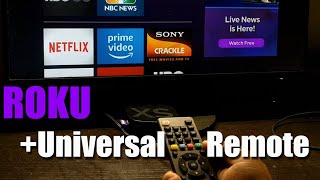 How to Control Roku with a Universal Remote [upl. by Enyawad]