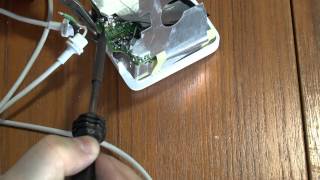 How to repair an Apple MacBook power supply MagSafe [upl. by Klemens]