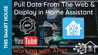 Pull Data From The Web amp Display In Home Assistant  Working with APIs  Display YouTube Sub Count [upl. by Leahcam]