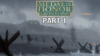 Medal of Honor Frontline Gameplay Walkthrough Part 1  Normandy Landings [upl. by Iphigenia]