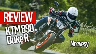 Neevesy rides KTMs fun but singleminded 890 Duke R  MCN  Motorcyclenewscom [upl. by Eniamraj]