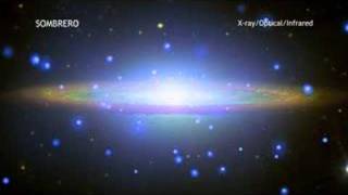 Sombrero Galaxy in 60 Seconds in HIGH DEFINITION [upl. by Rosdniw]