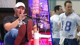 Pat McAfee Remembers HILARIOUSLY Savage Peyton Manning Story [upl. by Foulk]