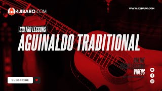 Beginner Cuatro Puertorriqueño Lesson Play a Traditional Aguinaldo in A minor  4JIBAROCOM [upl. by Enuj]