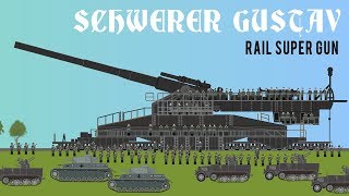 Schwerer Gustav  Rail Super Gun Behemoth [upl. by Anagrom]