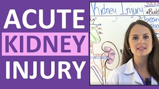 Acute Kidney Injury Acute Renal Failure Nursing NCLEX Review Management Stages Pathophysiology [upl. by Assert]