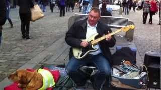 street Guitarist Manchester 10 Nov 2012MOV [upl. by Inasah314]