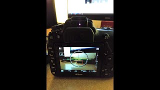 Nikon D7500 enable Live Histogram and Virtual Horizon [upl. by Sherburn]