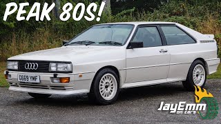 Rally Legend The Audi Ur Quattro 20v Reviewed [upl. by Edd]