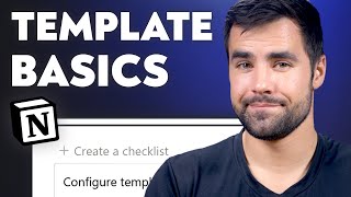 Notion Basics How to Use Template Blocks and Database Templates [upl. by Jae428]