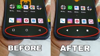 How to Change Navigation Bar Position on All Android Devices [upl. by Alemat]