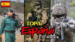 Top 6 Mejores Fuerzas Especiales de España Ft Screw 16  Carmochepe [upl. by Medina]