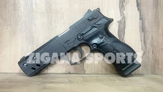 Turkish Made 9mm ZIGANA SPORTS Pistol Review  Tisas [upl. by Rednaxela]