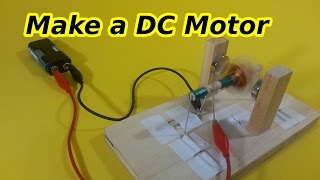 DC Motor with Brushes and Commutator Easy [upl. by Enneira87]