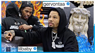 GERVONTA DAVIS runs into LIL BABY at Jewelry Unlimited [upl. by Bennir655]