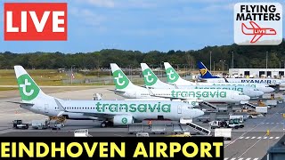 LIVE PlaneSpotting 🔴EINDHOVEN AIRPORT  incl Live ATC [upl. by Oirasor790]