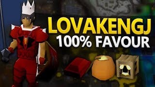 100 Lovakengj Favour Guide OSRS [upl. by Eibmab102]