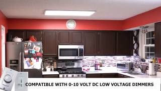 How to Install LED Panel Light Fixture [upl. by Ardnasac304]