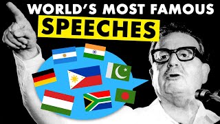 The Worlds Most Famous Speeches chosen by YOU [upl. by Courtney]