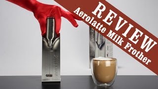 Aerolatte Milk Frother  Exclusive Review [upl. by Yelsehc]