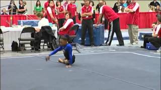 Simone Biles  Floor Exercise  2010 Junior Olympic National Championships [upl. by Shellie195]