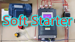 Soft starter works with contactor [upl. by Cristian]