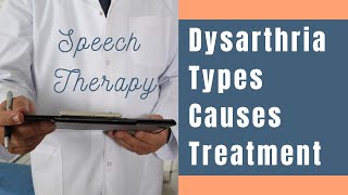 Dysarthria Types Signs Causes amp Treatment  Speech Therapy [upl. by Drew]