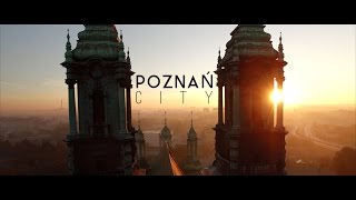 Poznań z lotu ptaka [upl. by Hgielac]