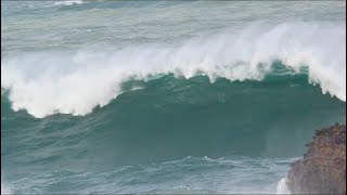 HUGE WAVES IN BIARRITZ FRANCE [upl. by Olympia]